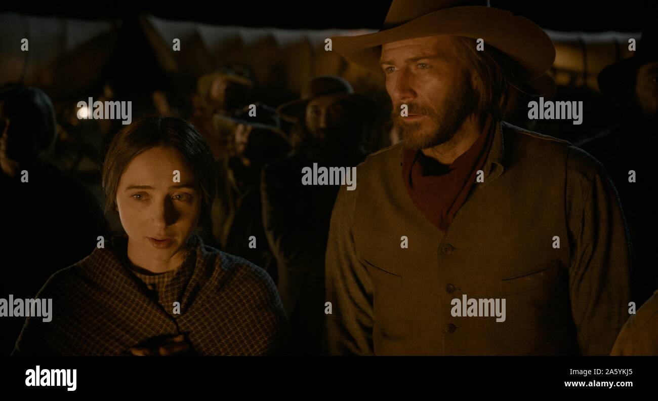 La ballata di Buster Scruggs Il Gal che ha ottenuto agitava Anno : 2018 USA Direttore : Ethan Coen, Joel Coen Zoe Kazan, Bill ontrollare Foto Stock