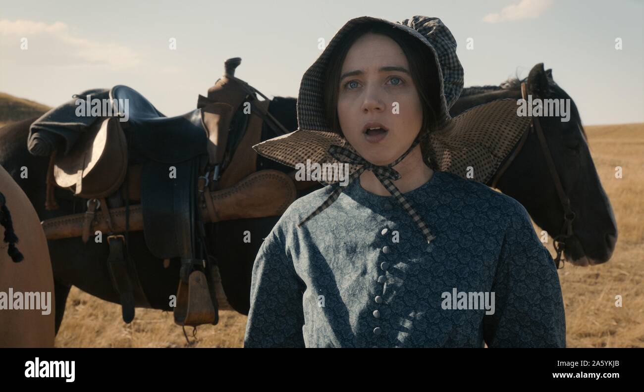 La ballata di Buster Scruggs Il Gal che ha ottenuto agitava Anno : 2018 USA Direttore : Ethan Coen, Joel Coen Zoe Kazan Foto Stock