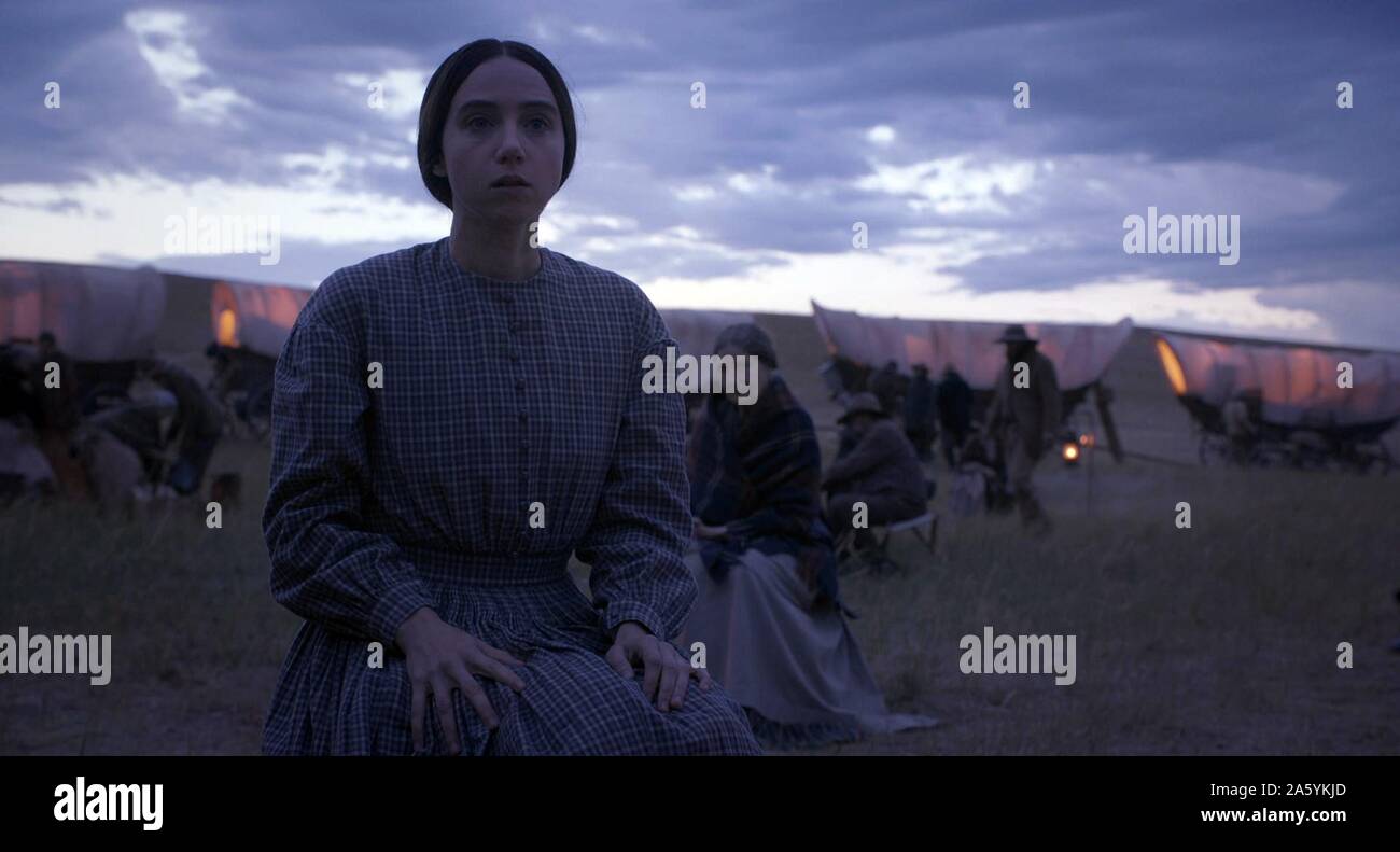 La ballata di Buster Scruggs Il Gal che ha ottenuto agitava Anno : 2018 USA Direttore : Ethan Coen, Joel Coen Zoe Kazan Foto Stock