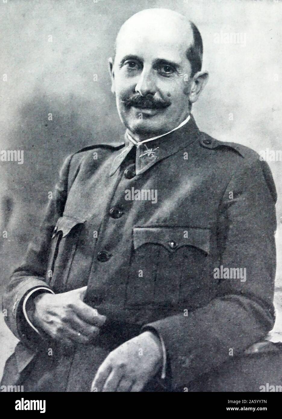 Generale Fidel Dávila Arrondo (1878 - 1962). Esercito spagnolo funzionario che ha grippato Burgos per i nazionalisti durante la Guerra Civile Spagnola. 1936 Foto Stock