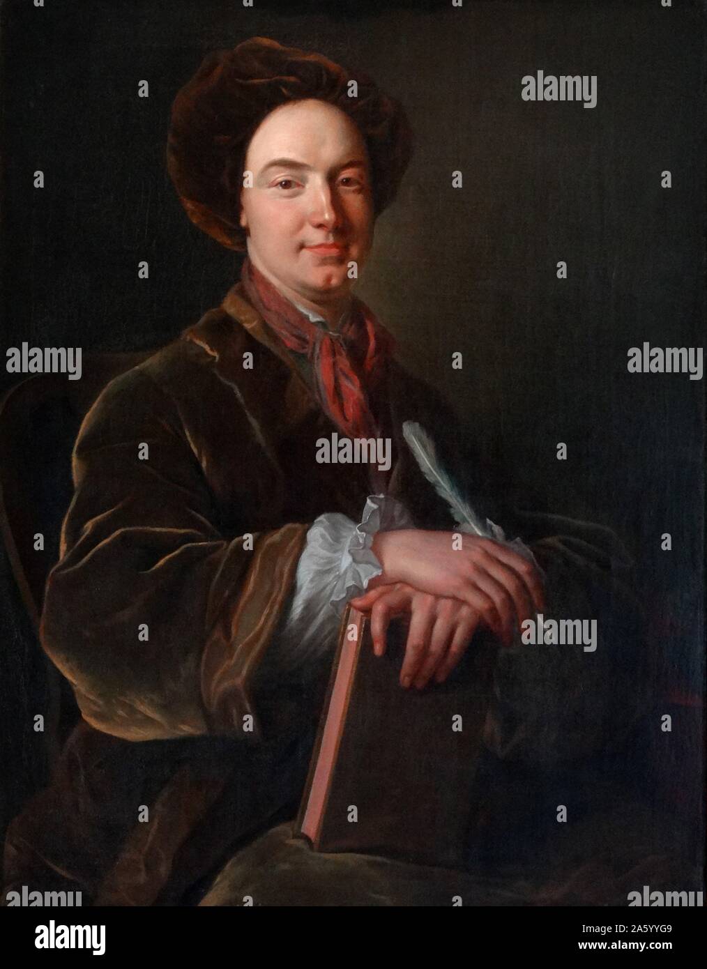 Ritratto di William Murray, 1° Conte di Mansfield da Jean-Baptiste Van Loo (1684-1745) francese soggetto ritratto e pittore. Datata xviii secolo Foto Stock