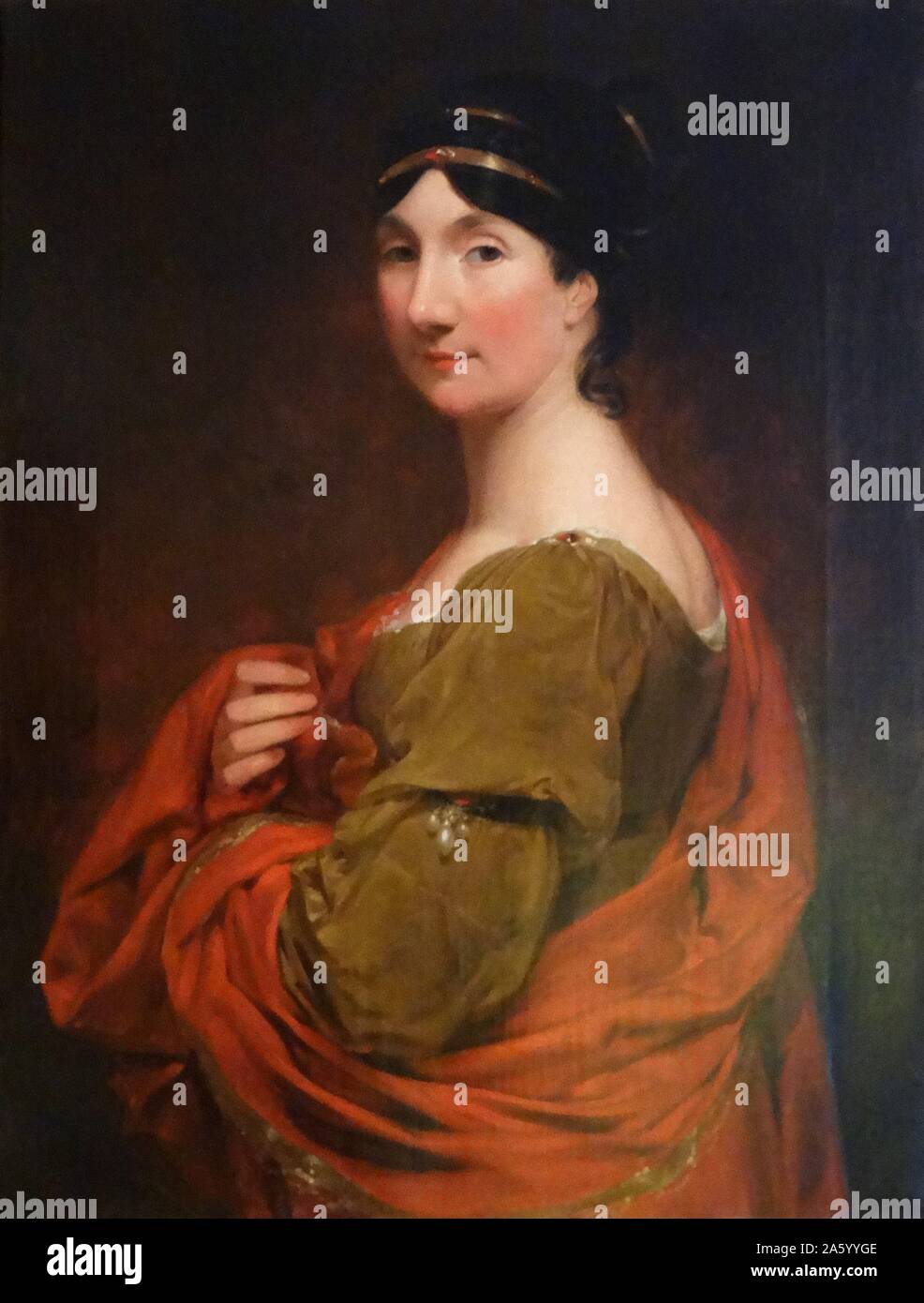Ritratto di Frederika, contessa di Mansfield (1774-1860). Datata del XIX secolo Foto Stock