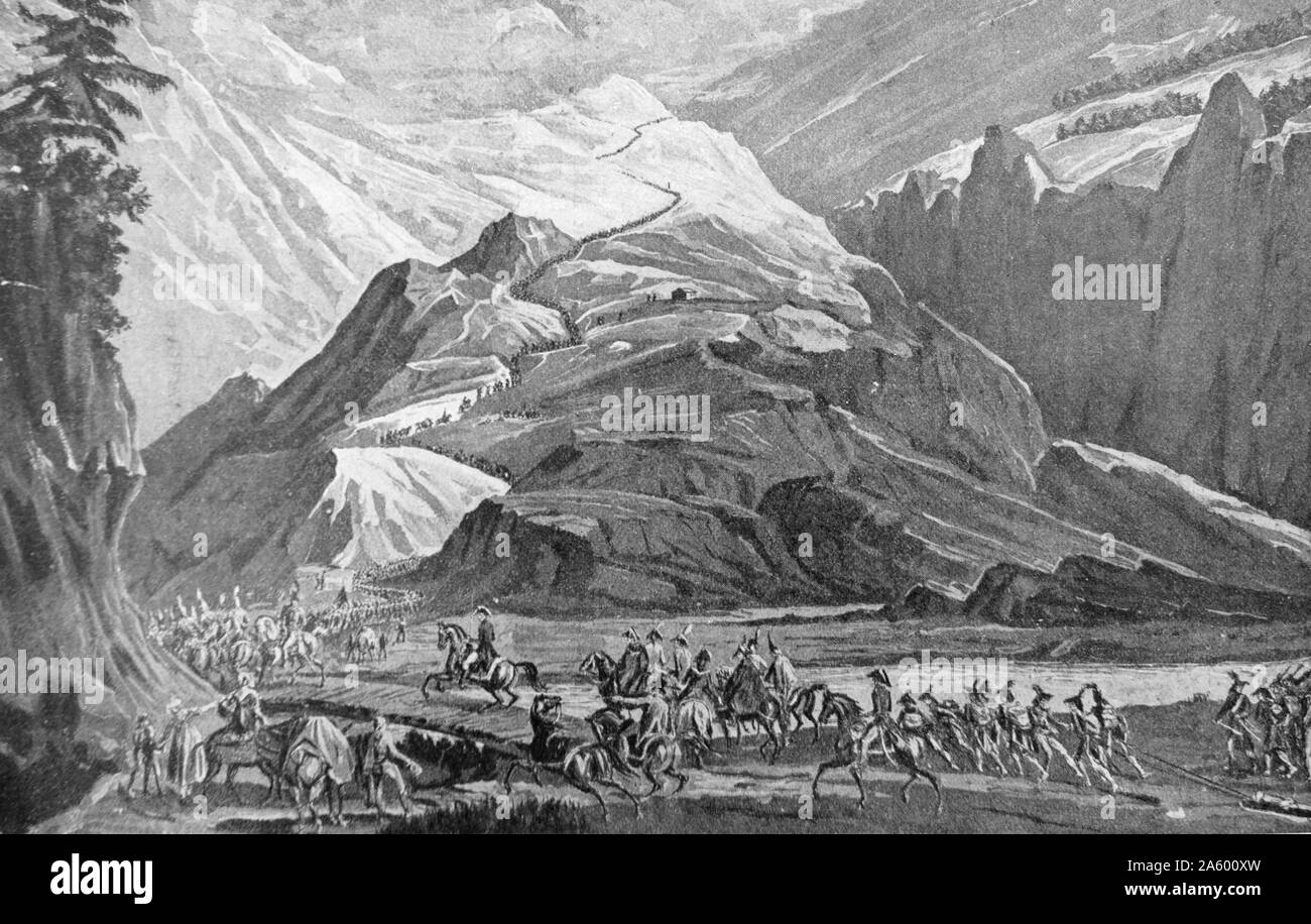 Pittura intitolato " Il luogo di montagna nella storia: la natura degli ostacoli al Mau di espansione del Foto Stock