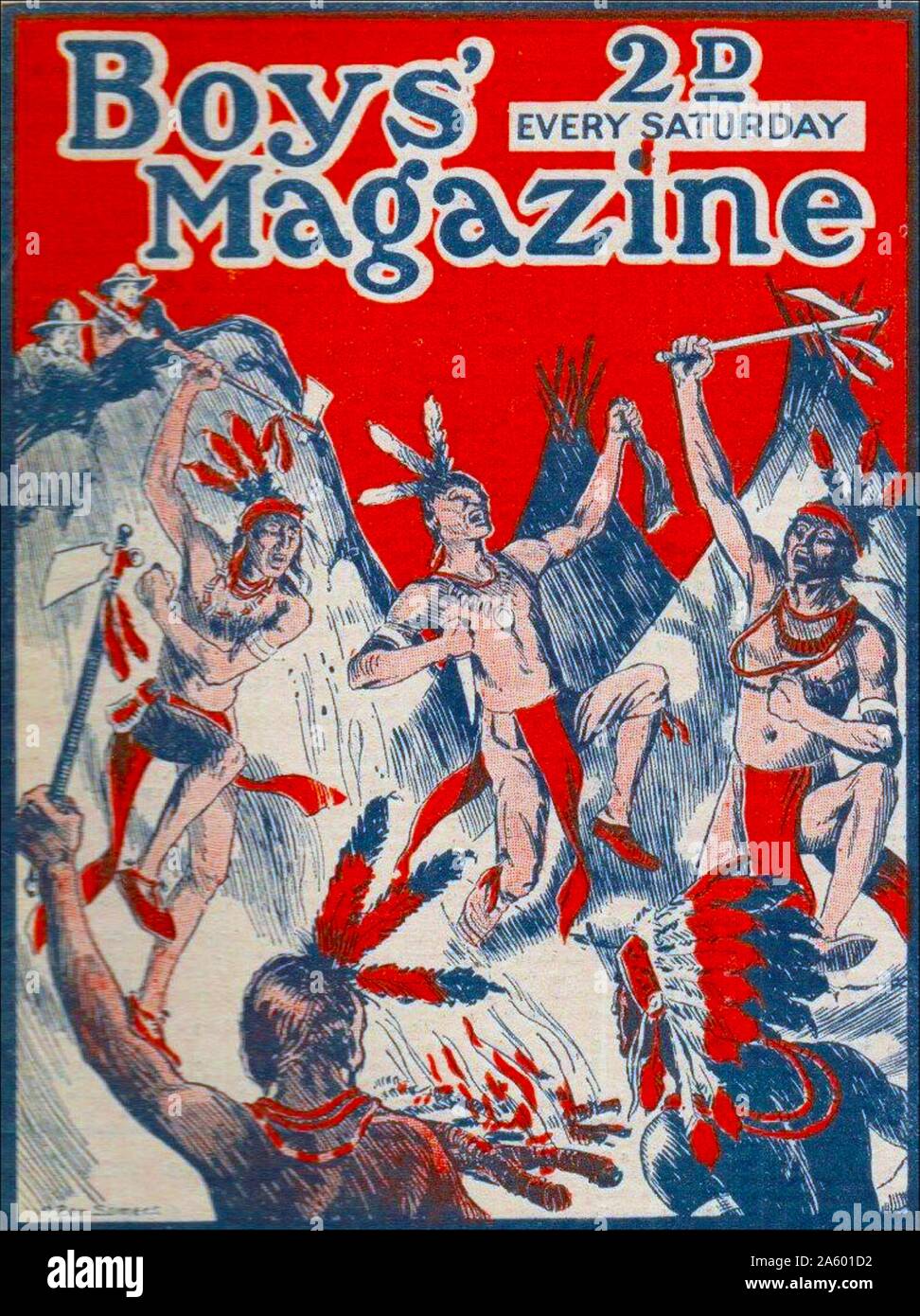 Ragazzi magazine 1929, Inglese per bambini con annuale storie. Foto Stock
