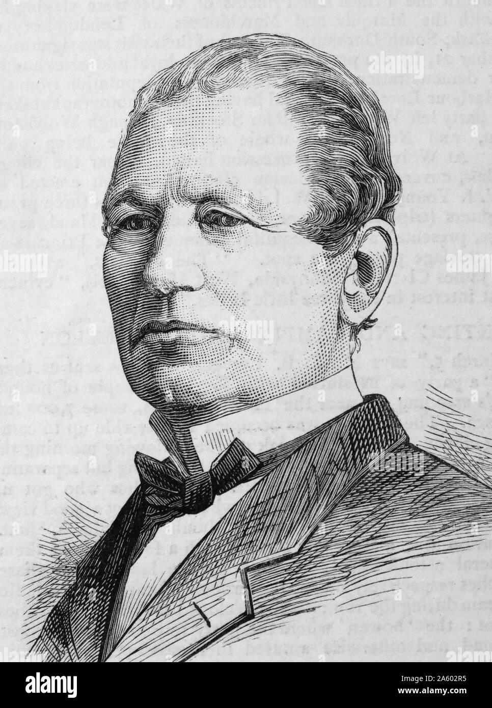 Thomas Holloway - d. 1883 Titolare di 'Holloway di pillole e unguento Foto Stock