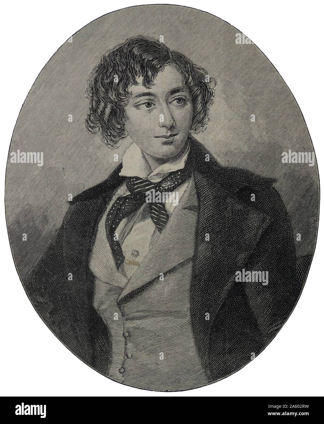 Benjamin Disraeli - 1804-1881 Foto Stock