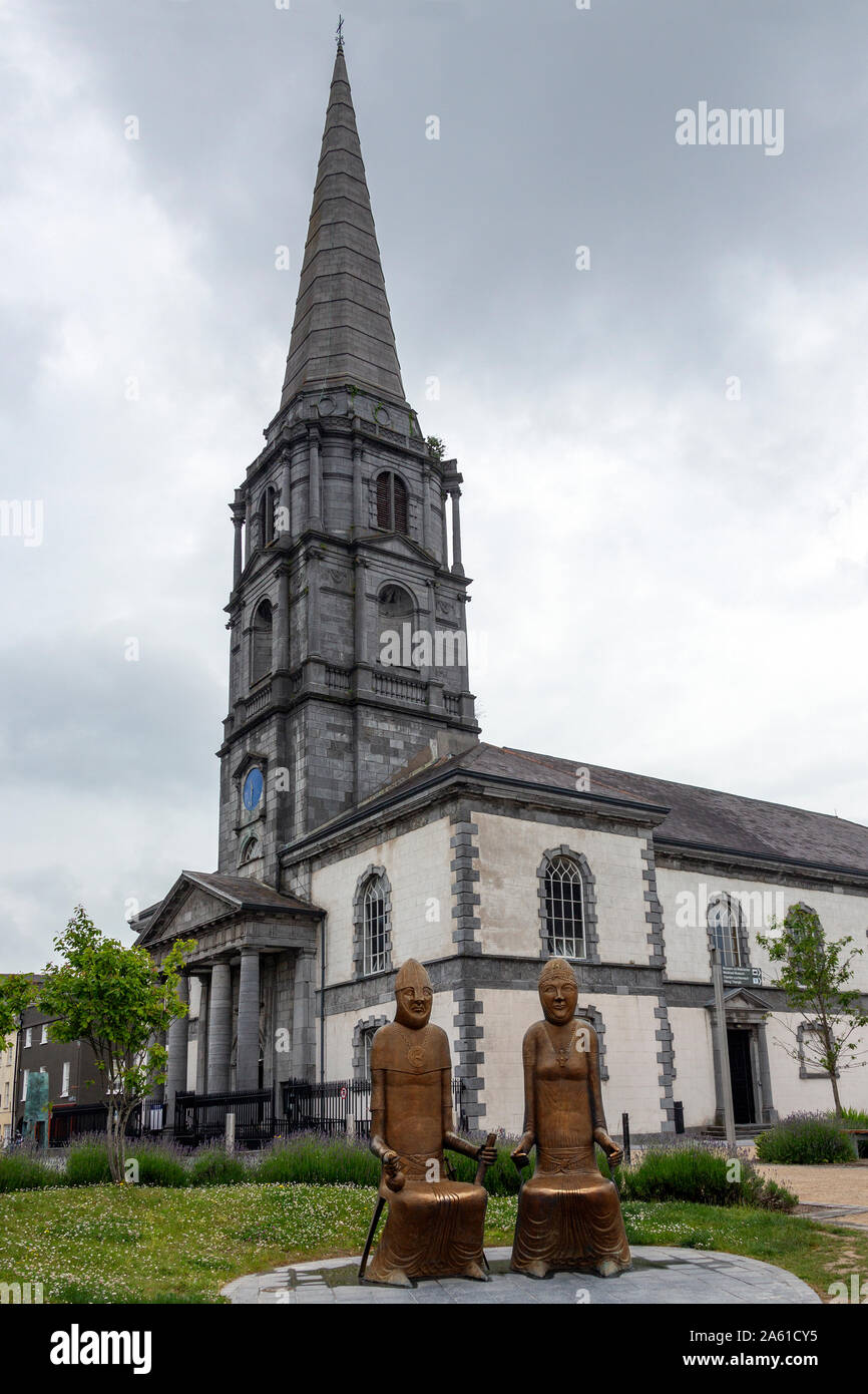 Waterford. L'Irlanda. 06.10.16. Cattedrale di Cristo nella città di Waterford Repubblica di Irlanda. Questo sito è stato un luogo di culto per o Foto Stock