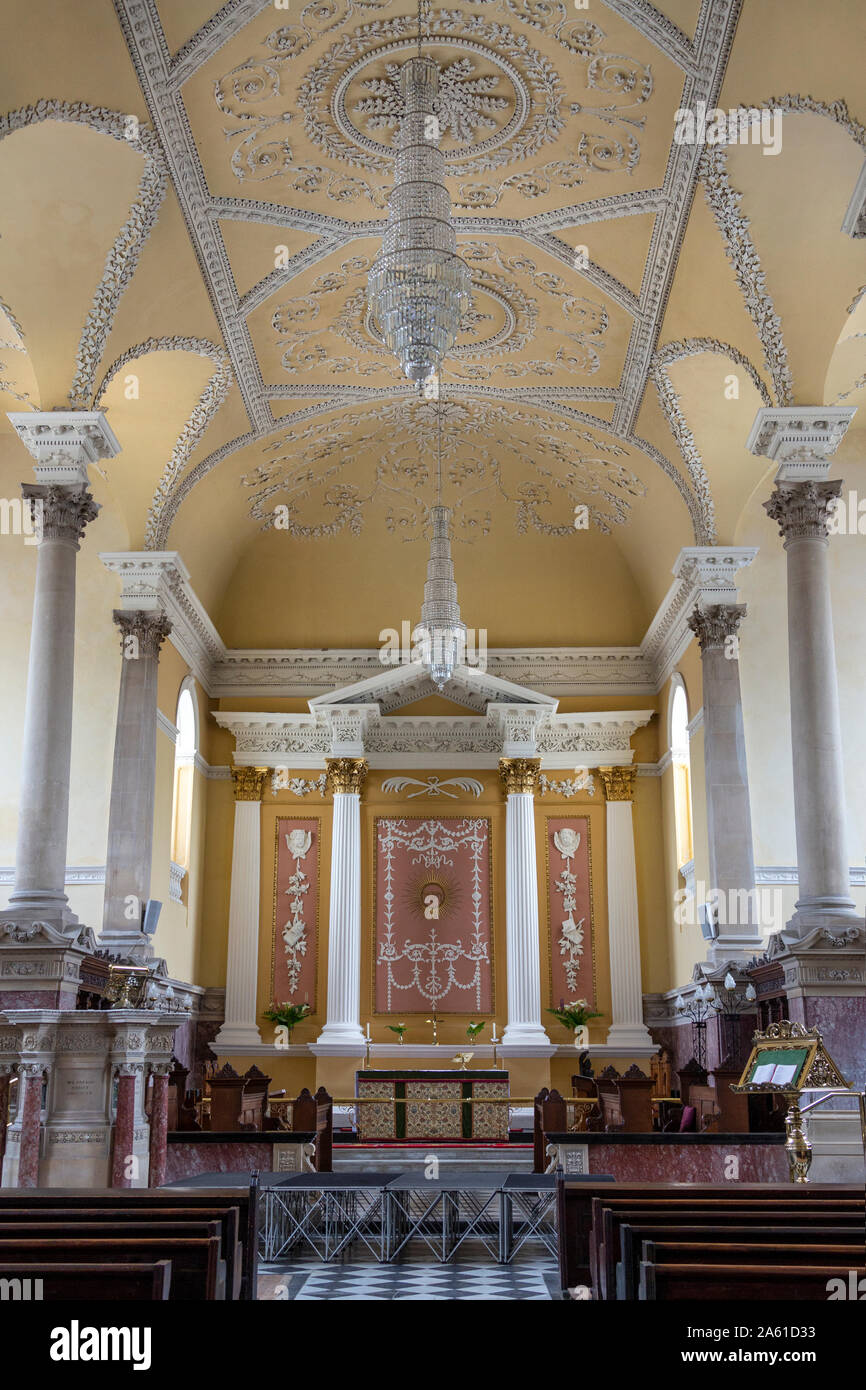 Waterford. L'Irlanda. 06.10.16. Cattedrale di Cristo nella città di Waterford Repubblica di Irlanda. Questo sito è stato un luogo di culto per o Foto Stock