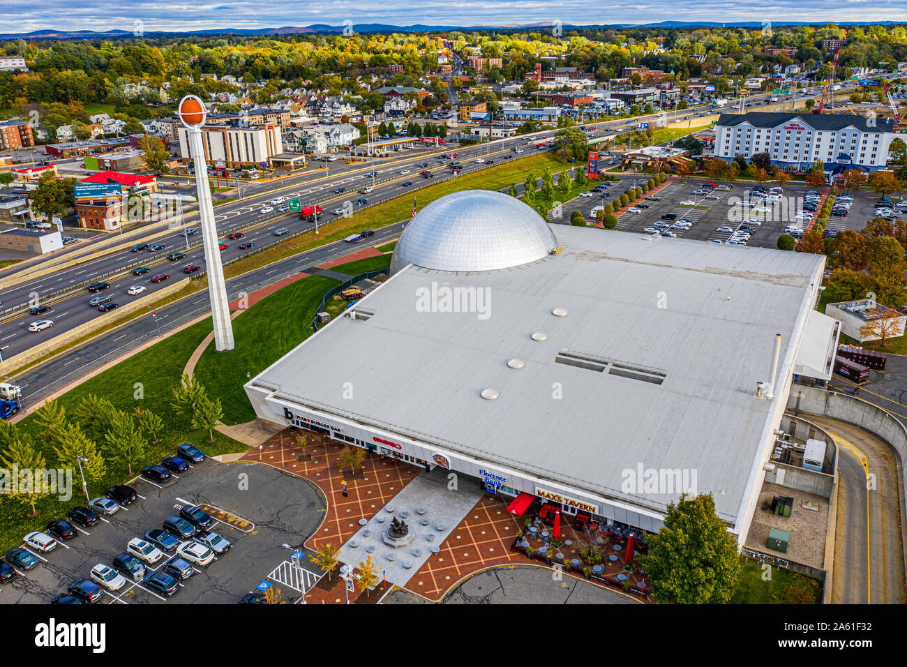 Naismith Memorial Basketball Hall of Fame, Springfield, Massachusetts, STATI UNITI D'AMERICA Foto Stock