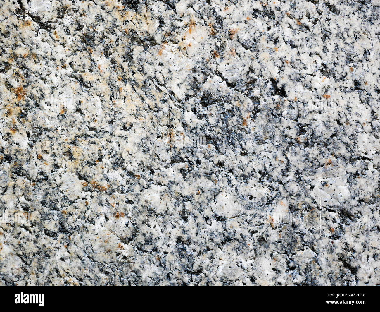 Bianco-marmo marrone closeup. tessiturali sfondo. vista da sopra Foto Stock