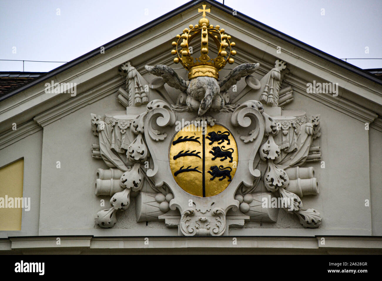Schloss Ludwigsburg / Blühendes Barock / Kürbisausstellung Foto Stock