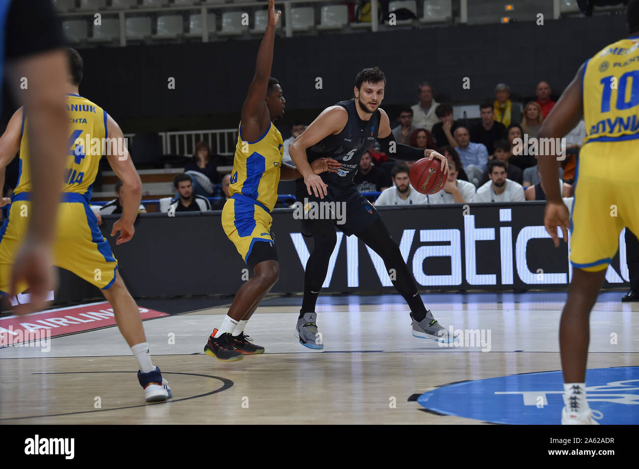 Trento, Italia, 23 ott 2019, gentile alessandro (dolomiti energia trento) durante il Dolomiti Energia Trento vs Asseco Arka Gdynia - Basket campionato EuroCup - Credit: LPS/Giancarlo dalla Riva/Alamy Live News Foto Stock