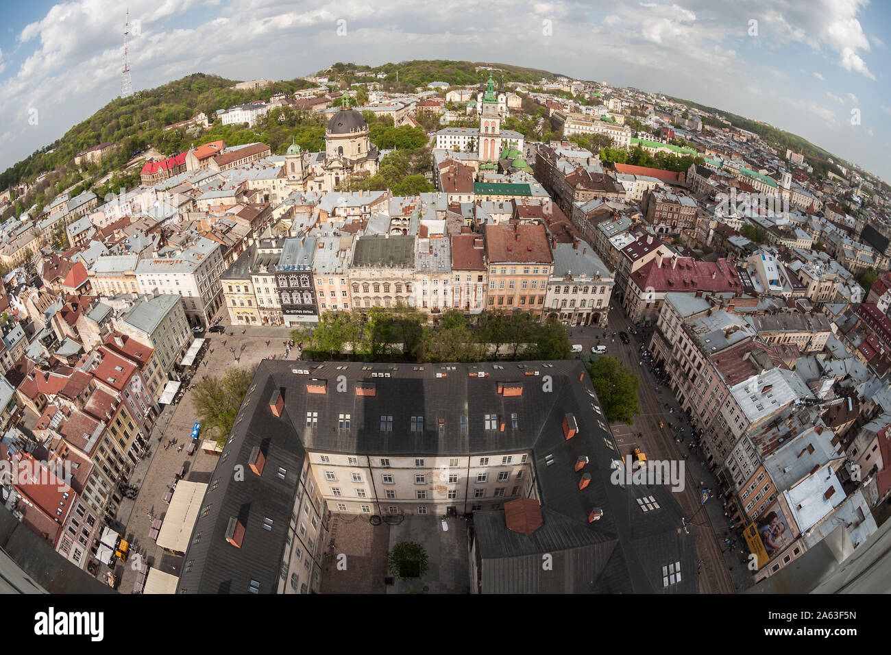 Lviv, Old Town - Ucraina Foto Stock Lviv, Old Town - Ucraina Foto Stock