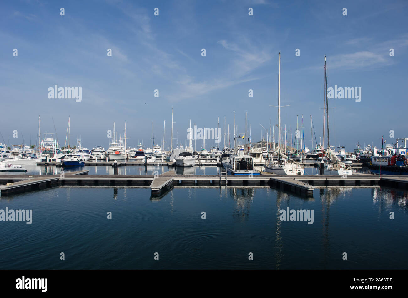 Santa Marta Marina Foto Stock