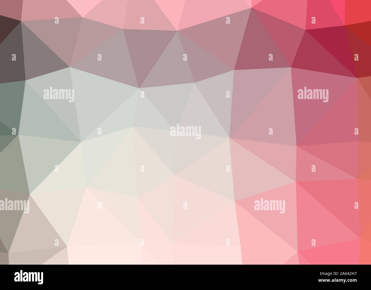 Tema sfondo astratto di triangoli colorati trianglify bellissimo modello semplice design illustrazione sfondo texture a bassa poli geometria Foto Stock