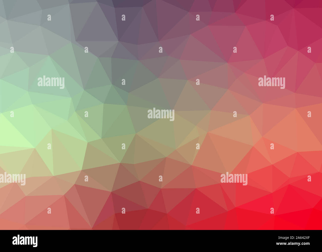 Tema sfondo astratto di triangoli colorati trianglify bellissimo modello semplice design illustrazione sfondo texture a bassa poli geometria Foto Stock