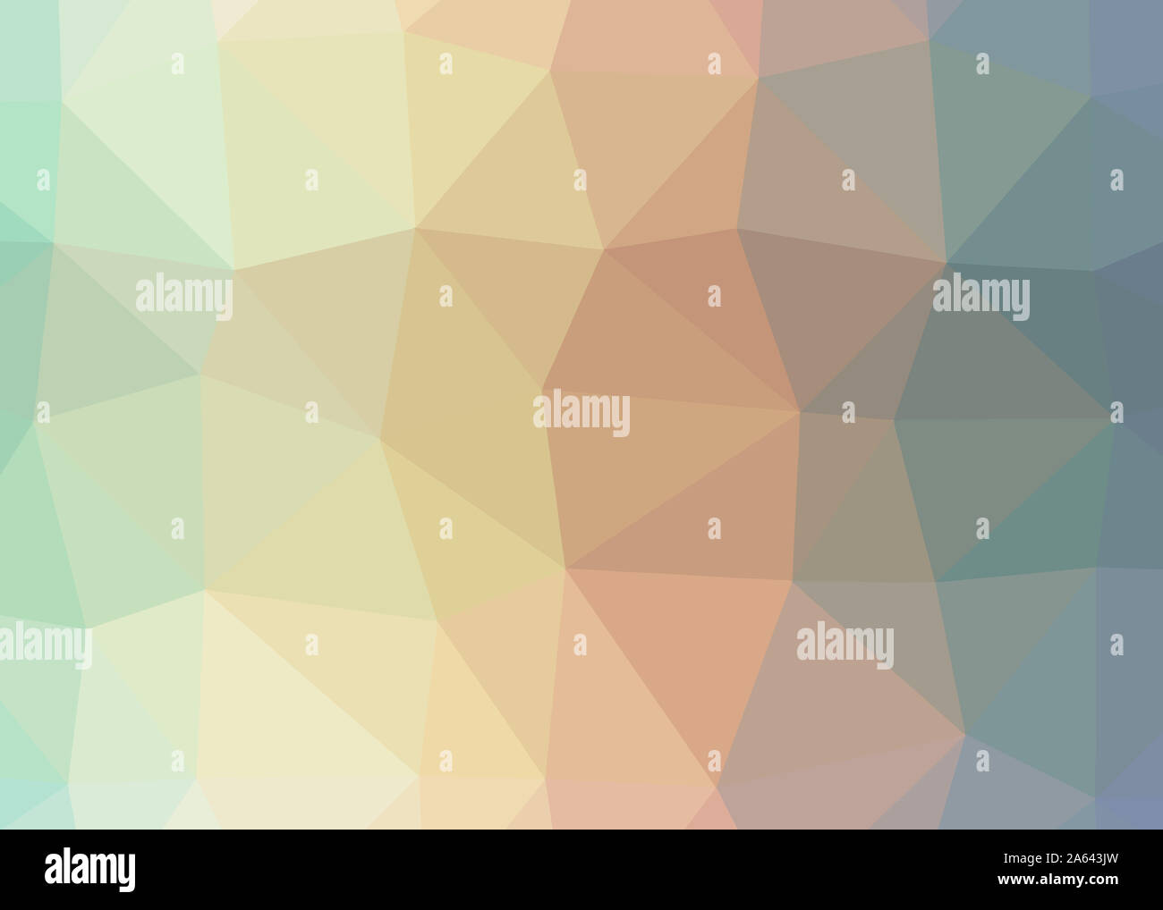 Tema sfondo astratto di triangoli colorati trianglify bellissimo modello semplice design illustrazione sfondo texture a bassa poli geometria Foto Stock