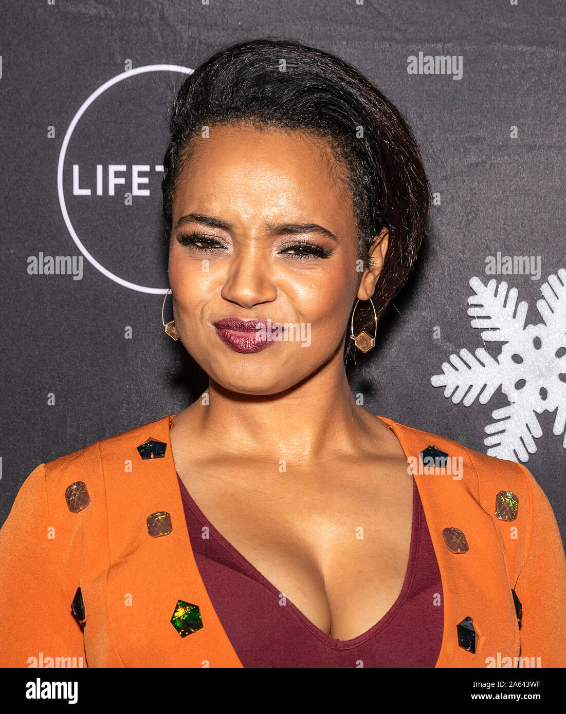 Los Angeles, CA - Ottobre 22, 2019: Kyla Pratt assiste "è una meravigliosa vita" prima festa dell'anno a STK Los Angeles Foto Stock
