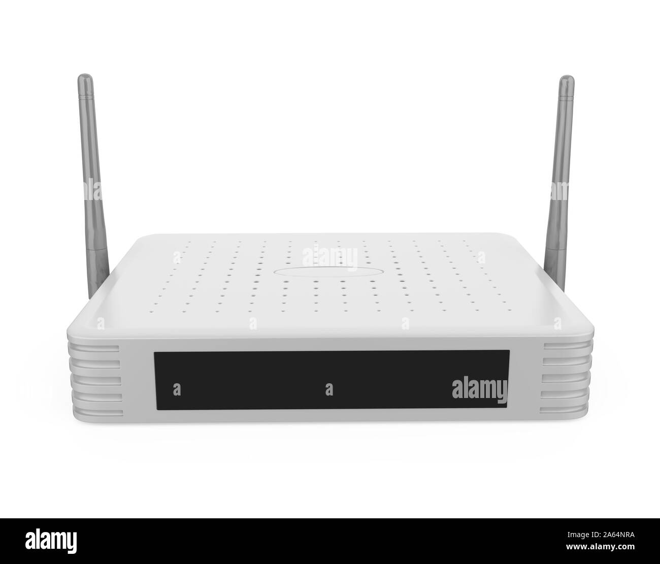 Modem wireless router isolato Foto Stock