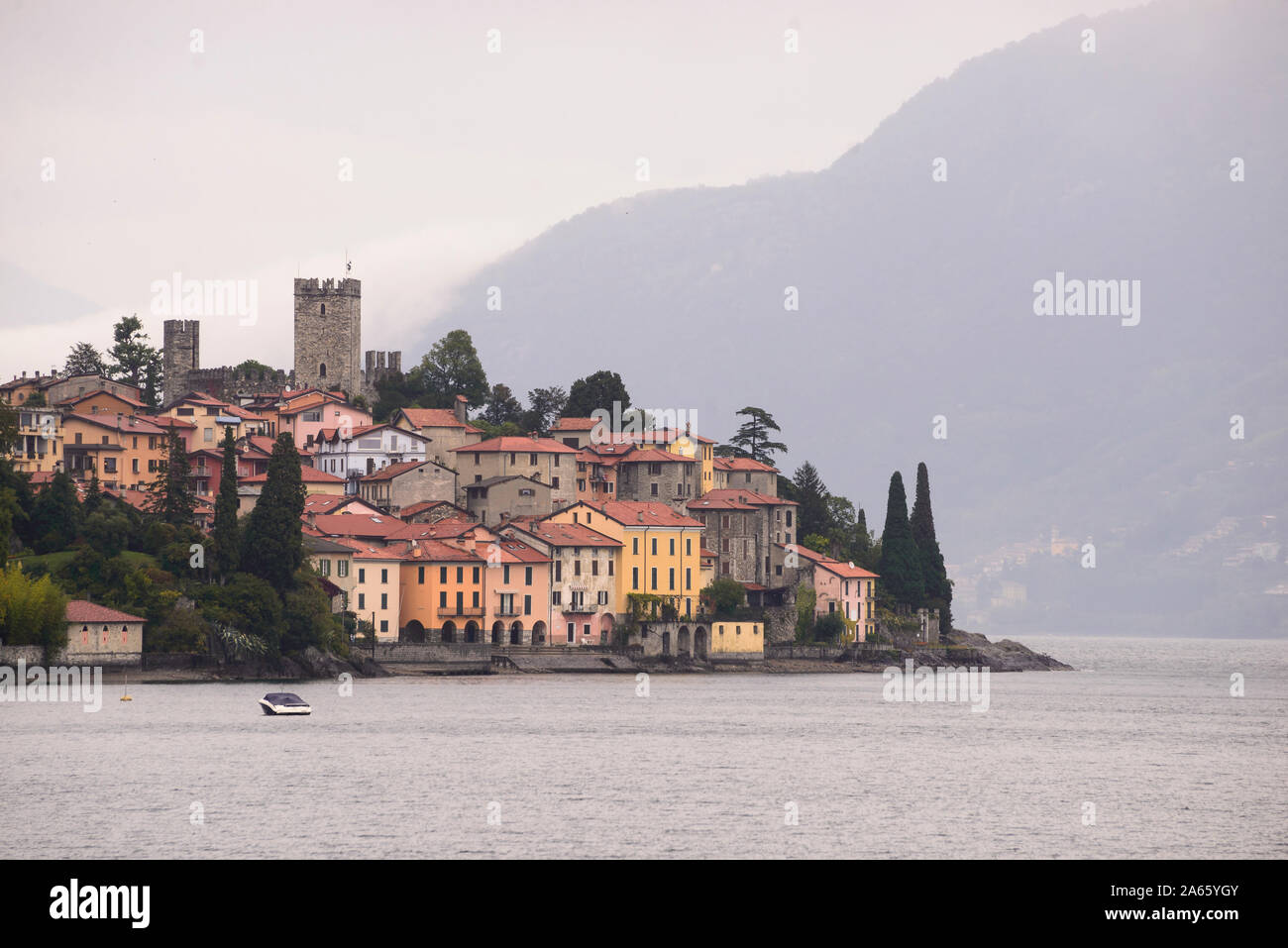 Comer vedere, Lago di Como, Italien, Europa Foto Stock