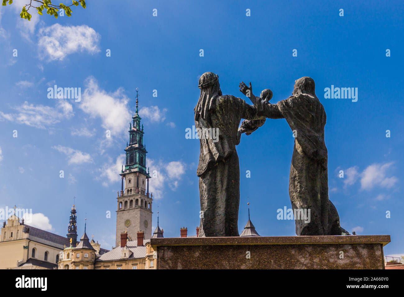 Il Jasna Gora Monastero di Czestochowa in Polonia Foto Stock