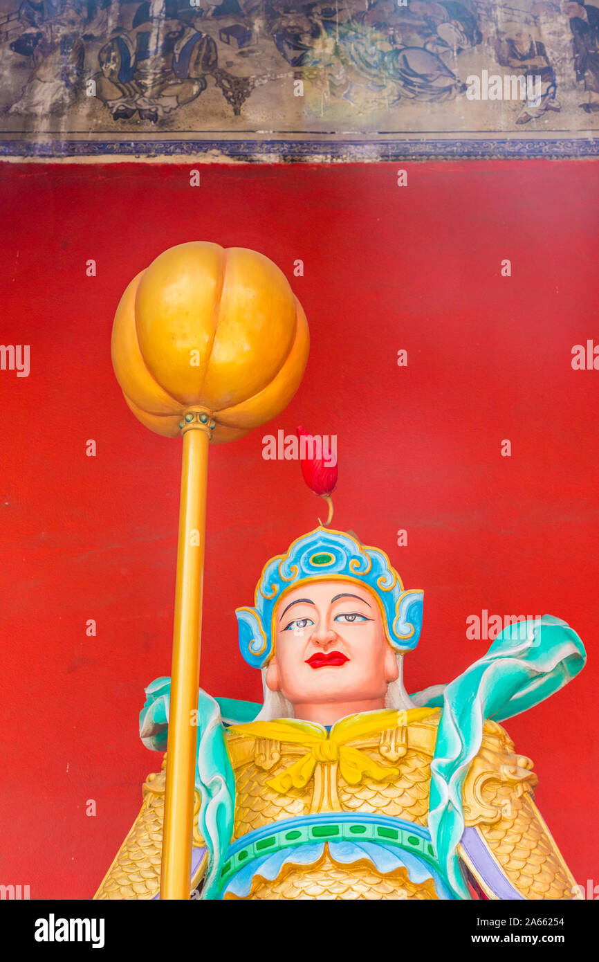 Guan di tempio di Kuala Lumpur in Malesia Foto Stock