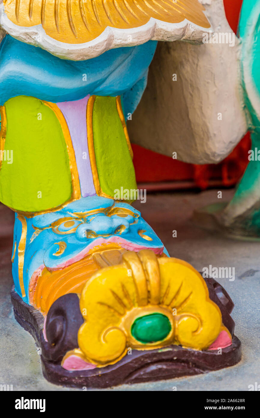 Guan di tempio di Kuala Lumpur in Malesia Foto Stock