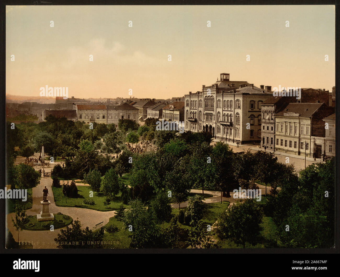 Università di Belgrado, Servia Foto Stock