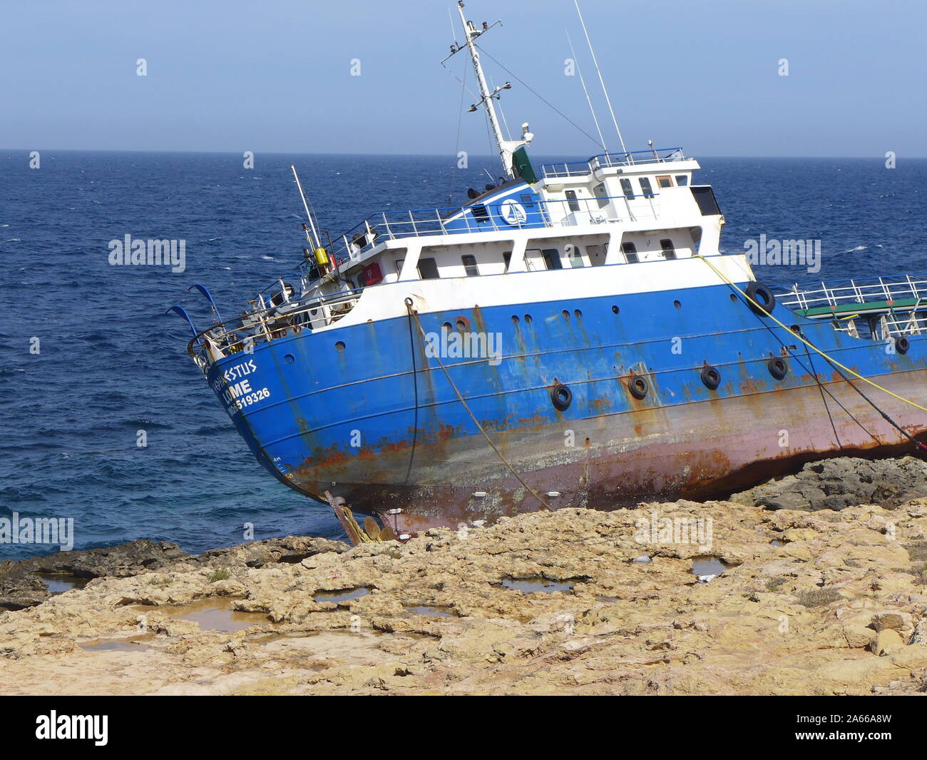 Relitti, Malta Foto Stock