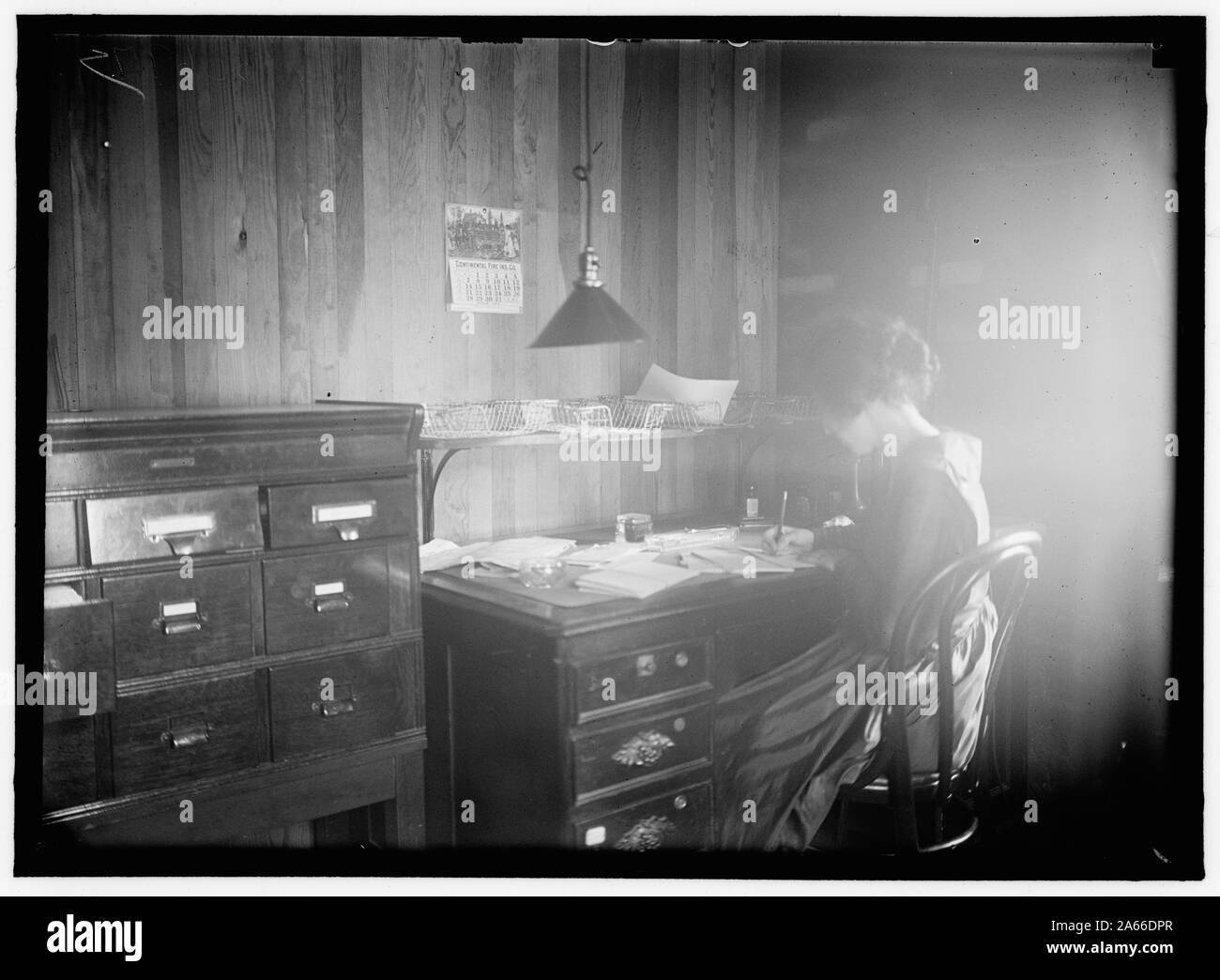 Donna suffragio. Nazionale Femminile partito, interno Foto Stock