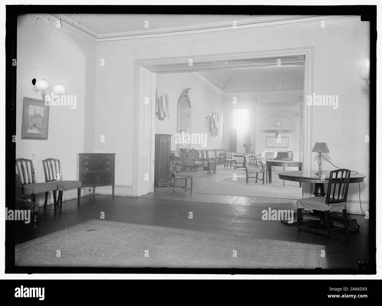 Donna suffragio. Nazionale Femminile partito, interno Foto Stock