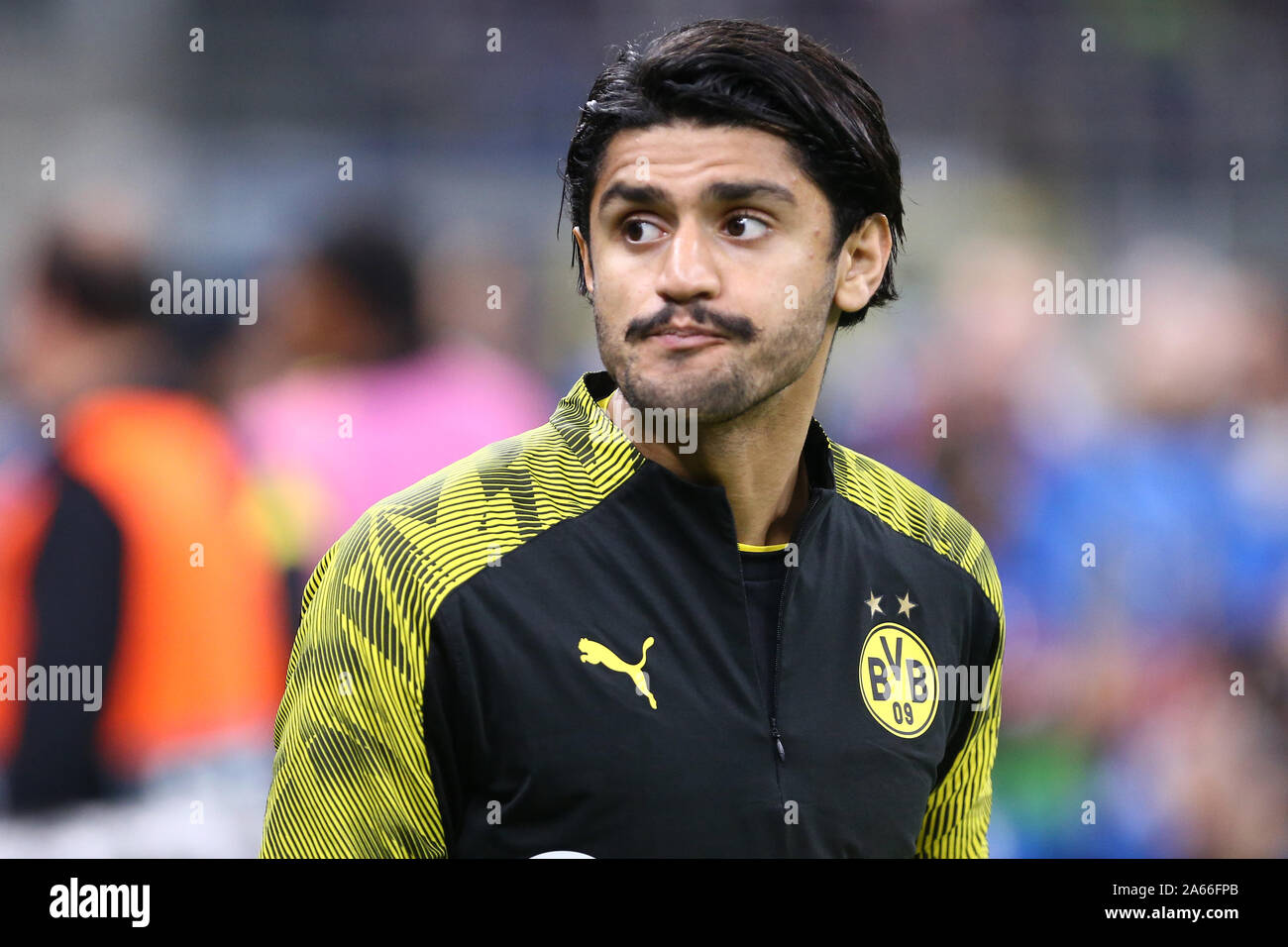 Millano, Italia. 23 ottobre 2019 . Uefa Champions League Gruppo F . FC Internazionale vs Borussia Dortmund. Mahmoud Dahoud del Borussia Dortmund. Foto Stock