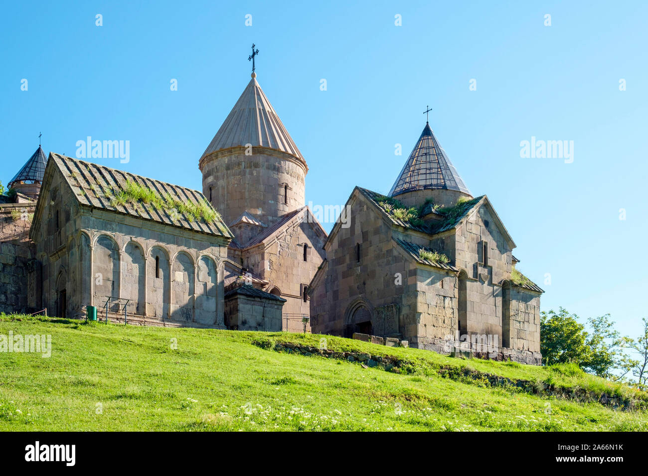 Goshavank Monastero Complesso Gosh, Tavush Provincia, Armenia Foto Stock