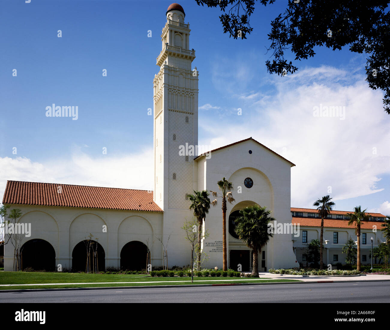 Costruzione di acquedotti, Beverly Hills, in California Foto Stock