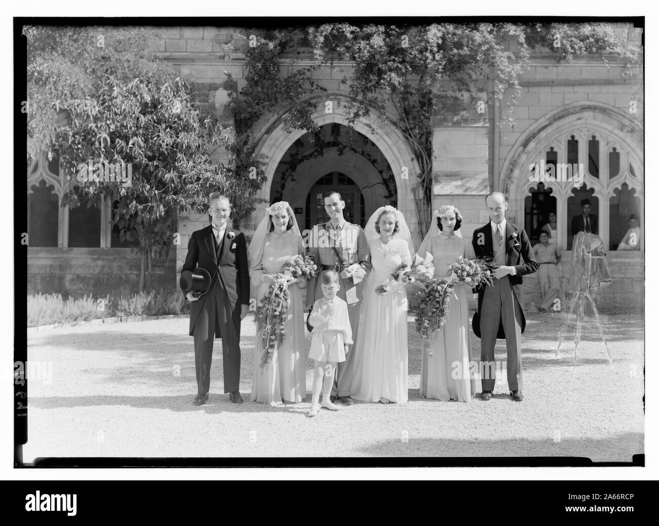Watson wedding, 10 giugno 1942 Foto Stock