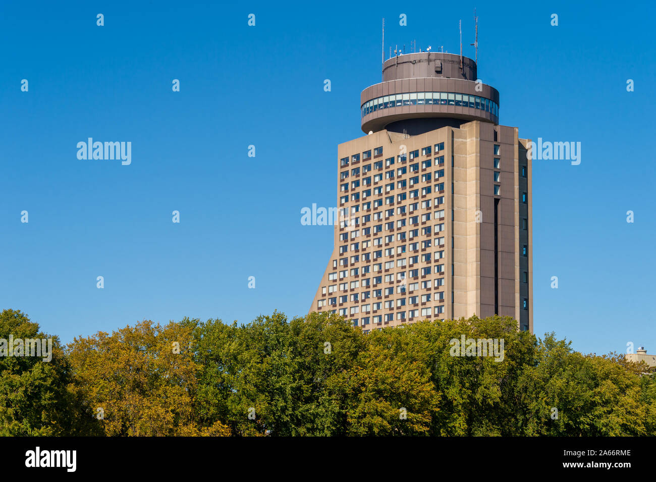 Quebec City, CA - 5 Ottobre 2019 - Concorde Hotel & Pianure di Abramo park Foto Stock