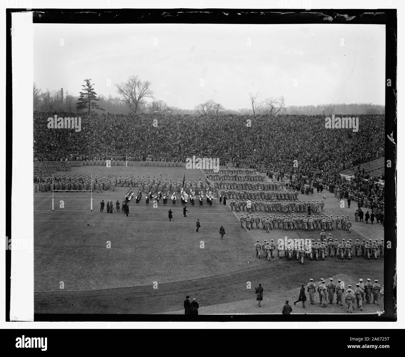 Punto ad ovest di cadetti a esercito Marina & gioco, 11/29/24 Foto Stock
