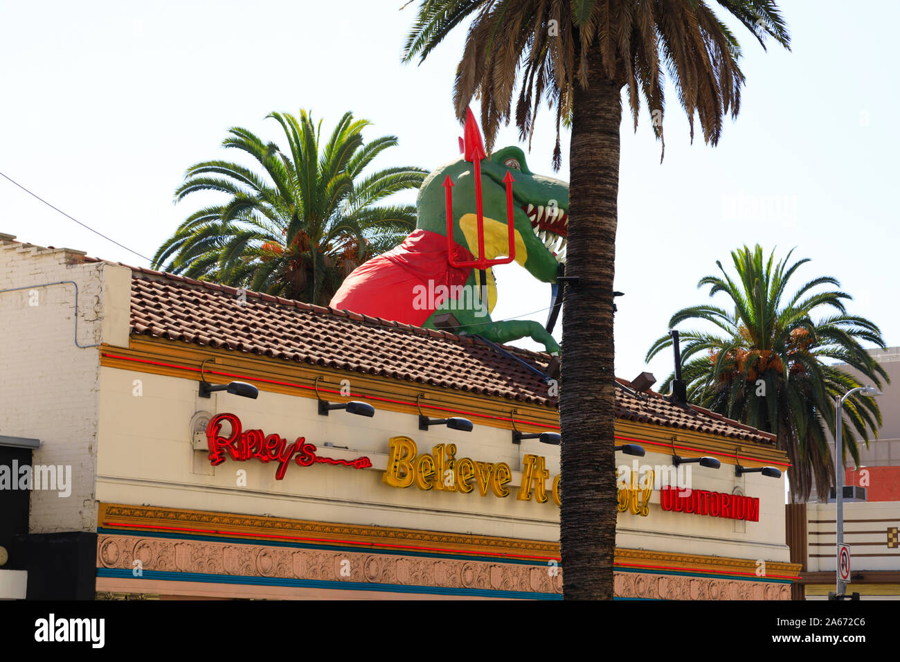 Credeteci o no di Ripley Museummuseum, Hollywood Blvd, Los Angeles, California, Stati Uniti d'America. Ottobre 2019 Foto Stock
