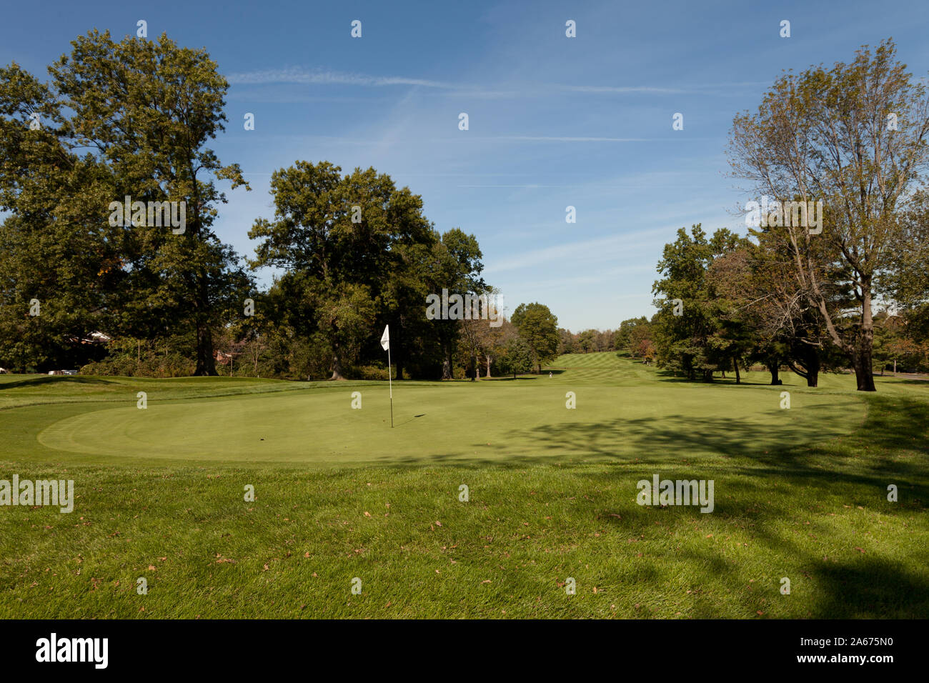 Wethersfield Country Club campo da golf, Wethersfield, Connecticut Foto Stock