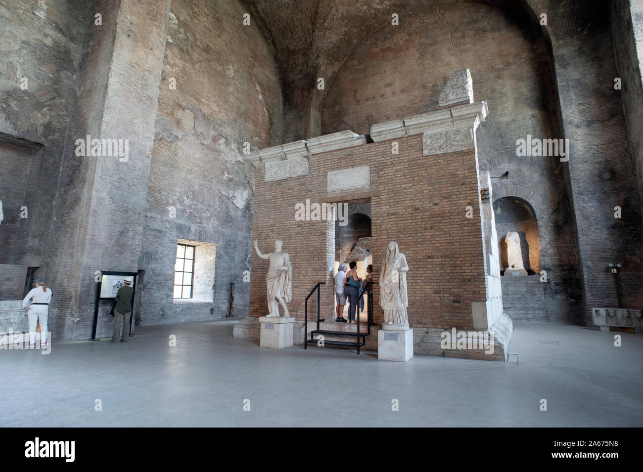 Italia, Roma, terme di Diocleziano terme di Diocleziano complesso
