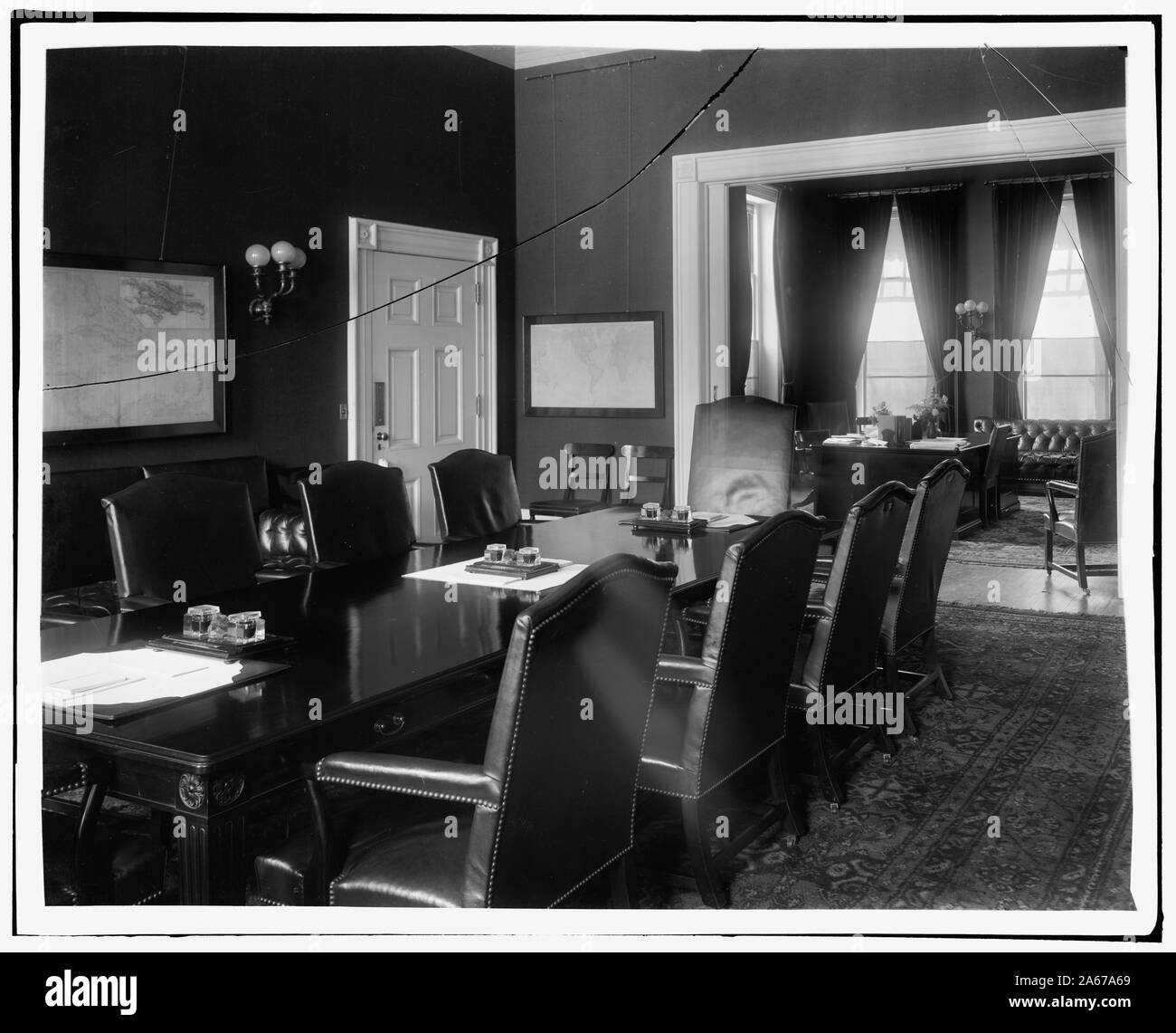 Casa bianca Foto Stock