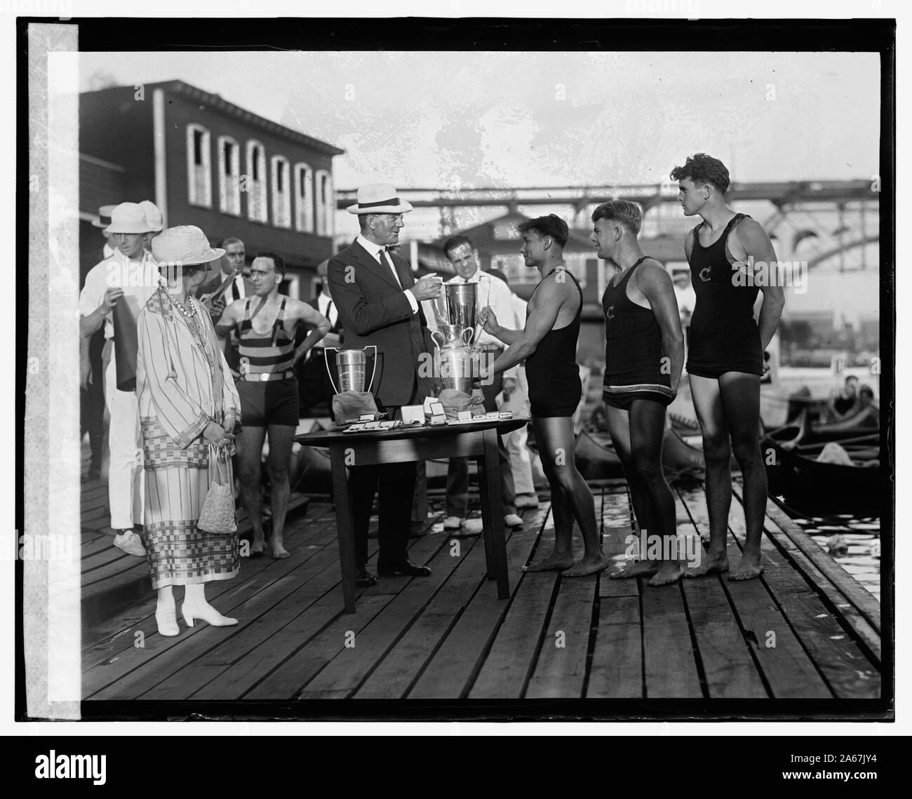 Wilbur presentando Presidenti Cup, 8/22/25 Foto Stock