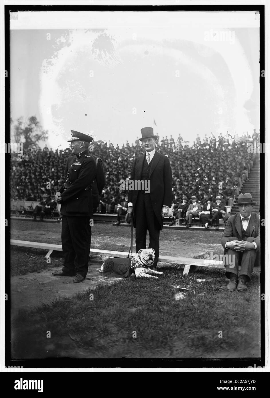 Wilburn & Lejeune al Quantico - C.U. del gioco del calcio, [10/4/24] Foto Stock