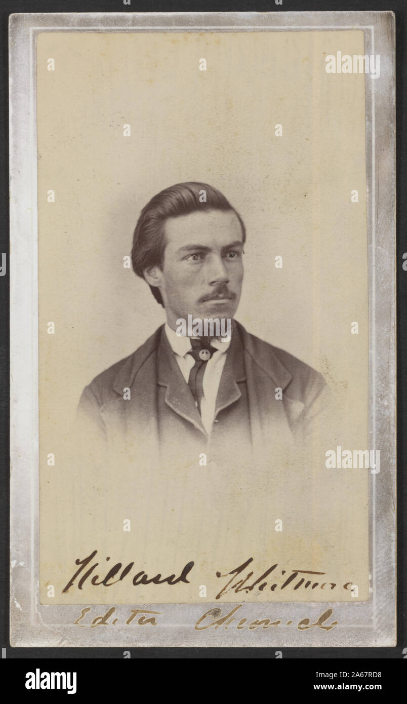 Willard Whitmore, editor, cronaca / Beal la galleria d'arte, Minneapolis, Minn. Foto Stock