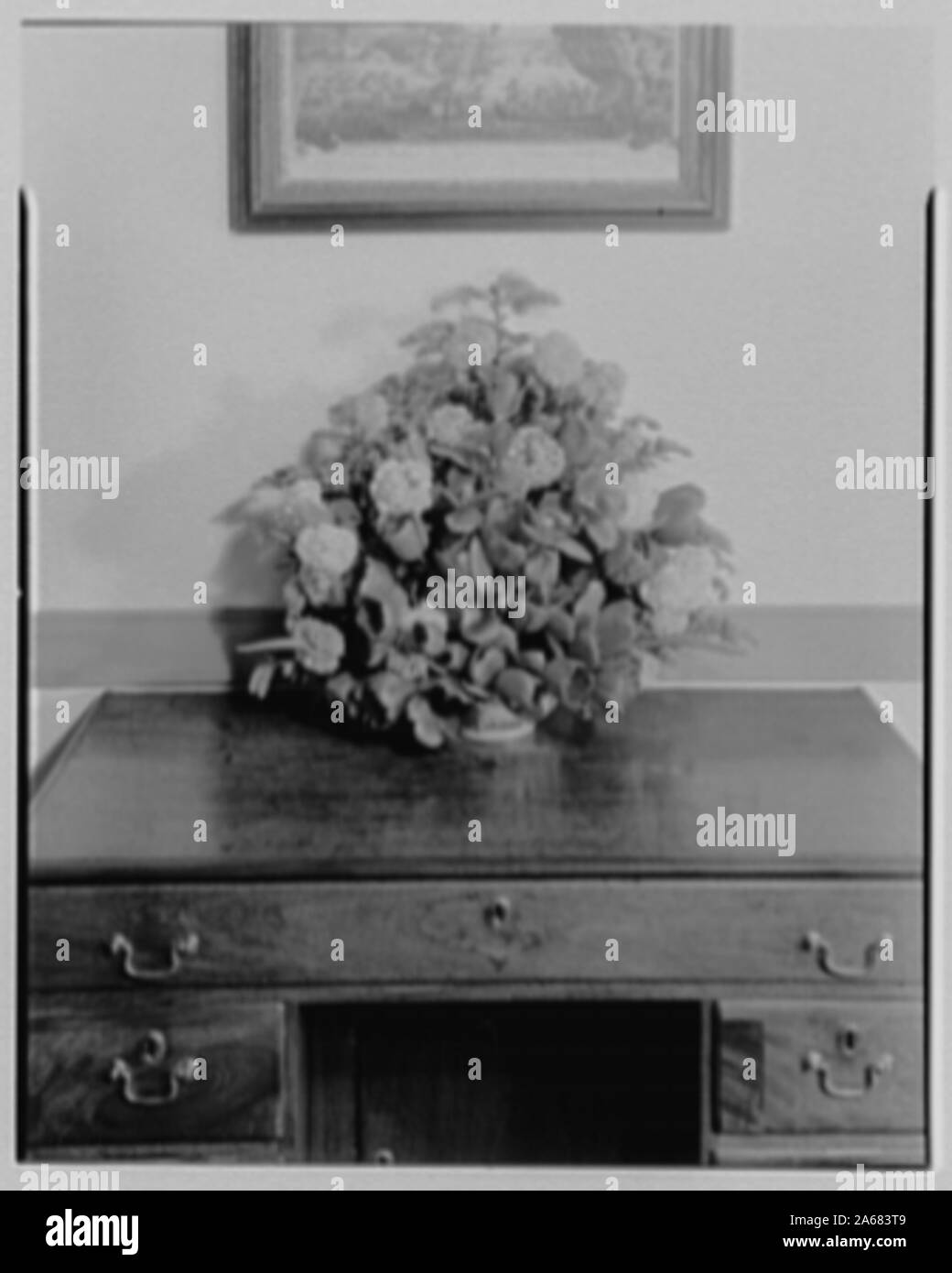 Williamsburg, Virginia, Wythe house. Foto Stock