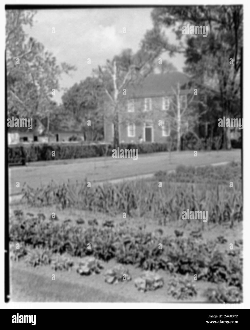 Williamsburg, Virginia, Wythe house. Foto Stock