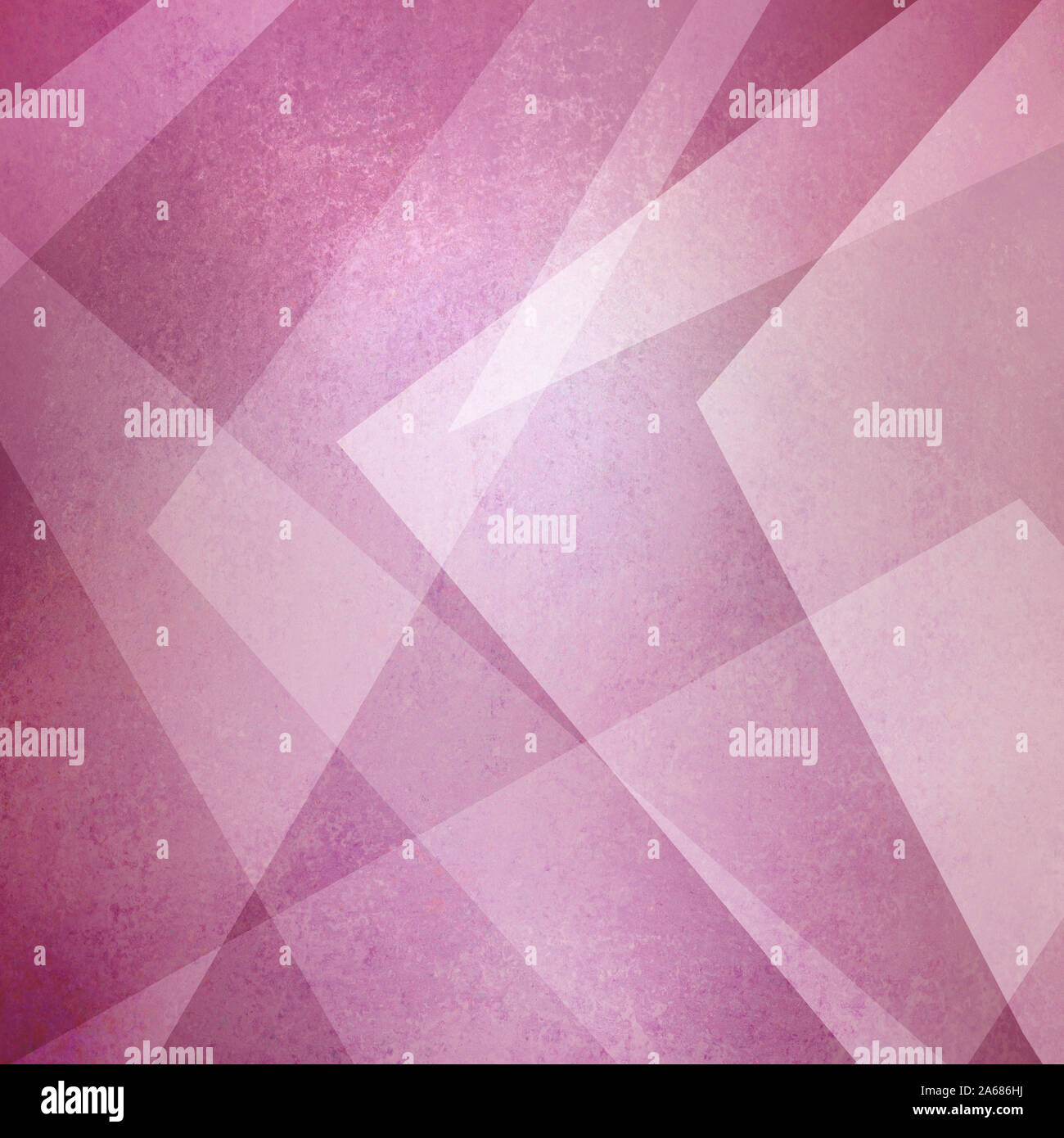 Abstract sfondo rosa, triangoli e angolata forme linea stratificata elemento di design, sbiadite design texture di sfondo geometrico, sagome angolate backgroun Foto Stock