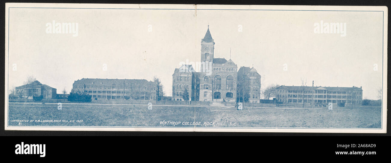Winthrop College, Rock Hill, S. C. Foto Stock