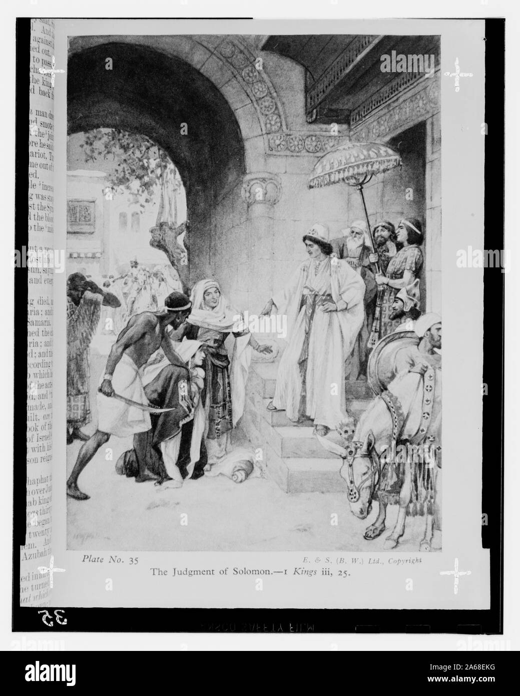 Wm. Foro i dipinti, A.T. [Cioè, antico testamento] Foto Stock