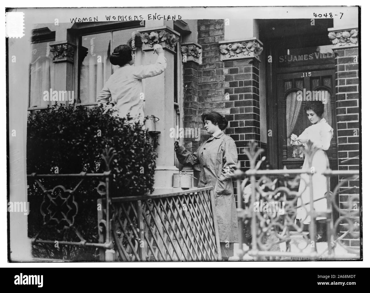 Le donne lavoratrici, Inghilterra Foto Stock
